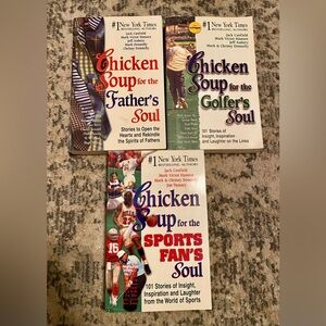 Chicken Soup For The Soul Books (Fathers, Golfers, And Sports Fan Soul)